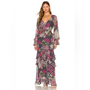 NWT ROCOCO SAND Avar Maxi Dress in Rasin